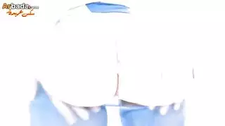 إباحي صريح: الجمال الشاحب يتم تدمير مؤخرته بقضيب سميك