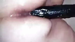 ركوب شرجي بقضيب صناعي لزوجة ناعمة من منظور الشخص الأول