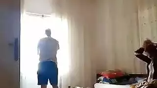 مشهد بالغ مصري: رجل مخادع يهيمن على جارته في جنس عنيف